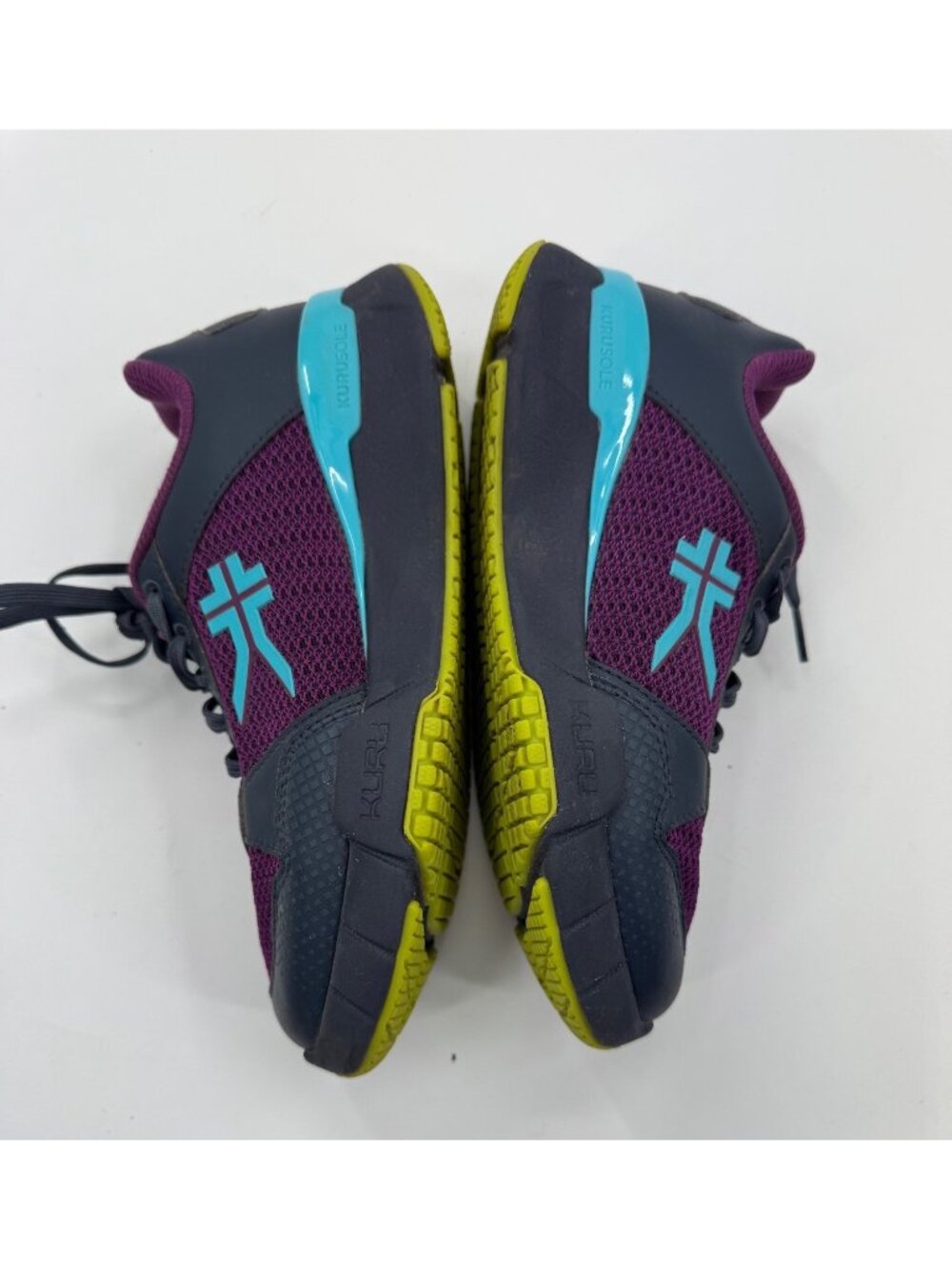 Kuru Quantum 2.0 Womens Size 6 Medium Sneakers Purple & Navy With Kurusole Suppo - Picture 8 of 12